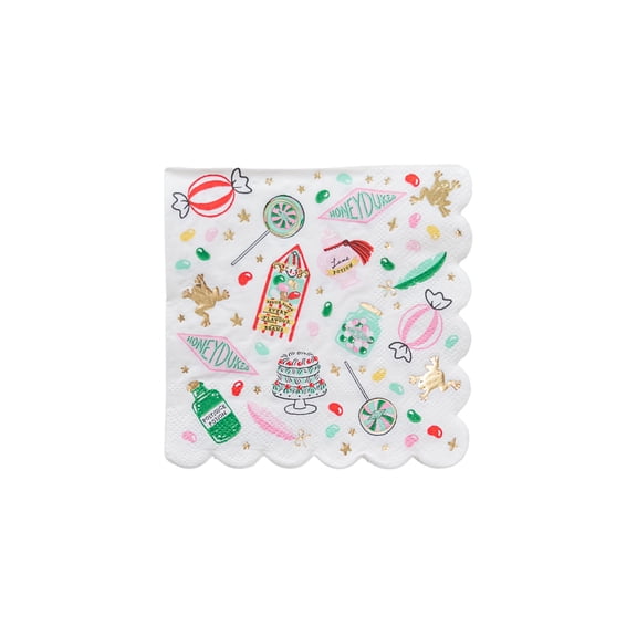 HARRY POTTER X BONJOUR FTE HONEYDUKES SMALL PATTERN NAPKINS