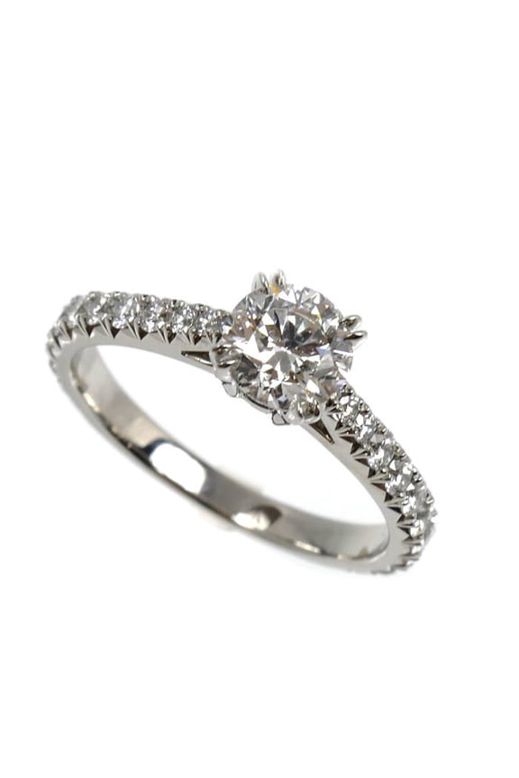 Pre-Owned HARRY WINSTON Brilliant Love Ring (RGDPRD005BRL) - Platinum 950, 0.58ct Diamond, 3.5g...