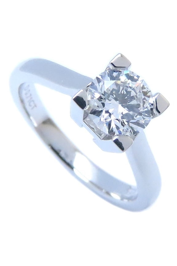 Pre-Owned HARRY WINSTON HW Ring, 0.71ct Diamond, E.VVS2.Excellent, Pt950 Platinum,... (Good)