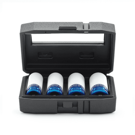 HART 1/2-INCH NON-MARRING IMPACT SOCKET SET (4-PIECE), STANDARD...