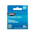 HART 1/4inch Light Duty Staples for Crafting and Light Trim (1,000 Count)
