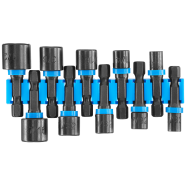 HART 31-Piece Impact Driver Bit Set with Protective Storage Case ...
