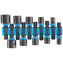 HART 10-Piece Impact Rated Assorted Nut Driver Set, 10 Count