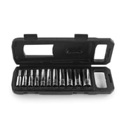 HART 11-Piece 1/4-inch Drive Deep Socket Set, Standard SAE Sockets for Hard-to-Reach Fasteners