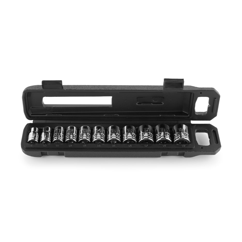 HART 11Piece 3/8" Standard Socket Set Standard Metric Sockets