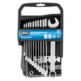 thumbnail image 1 of HART 11-Piece MM Combination Wrench Set with Tool Pouch, Chrome Vanadium, 1 of 8