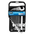 thumbnail interactive-video image 1 of HART 11-Piece SAE Combination Wrench Set with Tool Pouch, Chrome Vanadium, 1 of 8