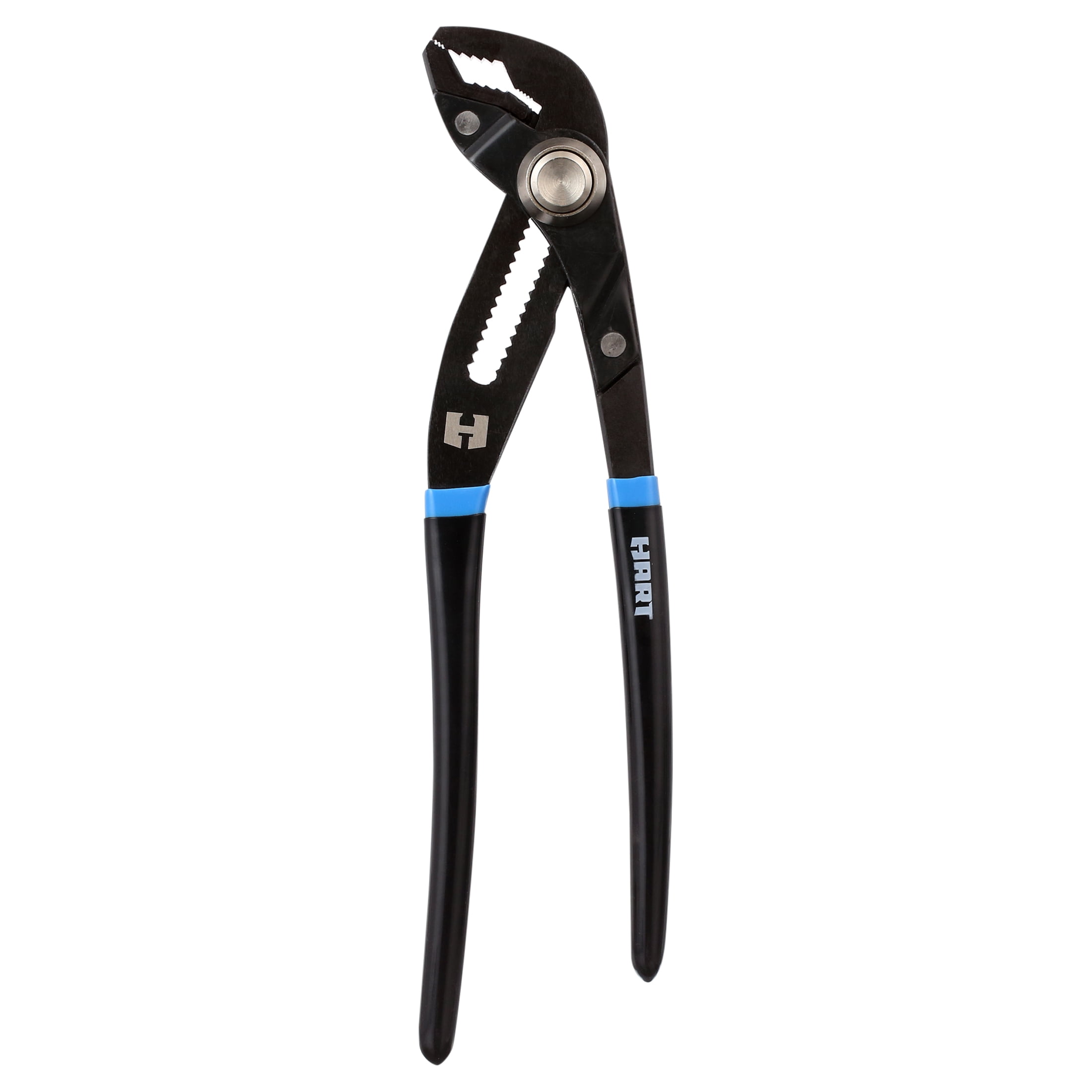 HART 12-inch Locking Groove Joint Pliers with Comfort Grip, Steel, New Condition