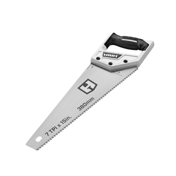 HART 15-Inch Hand Saw, Induction Hardened Triple-Ground Teeth
