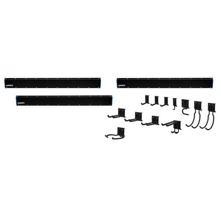 Wall-Mounted Garage Storage Organization Hooks and Hangers Starter Value (15-Pack)