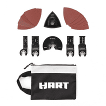 HART 15 Piece Multi-Tool Blade and Accessory Set