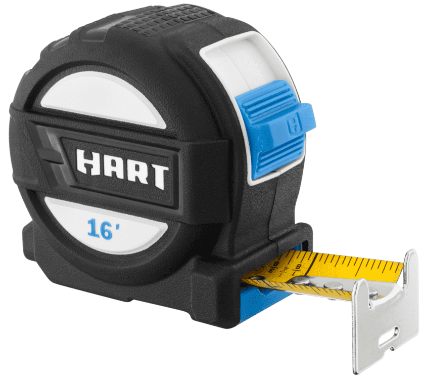 HART 16' Wide Blade Tape Measure
