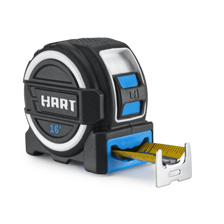 HART 16ft Extra Wide Blade Tape Measure - Walmart.com