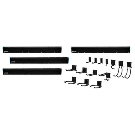 HART 18-Piece Garage Storage Rail Starter Kit