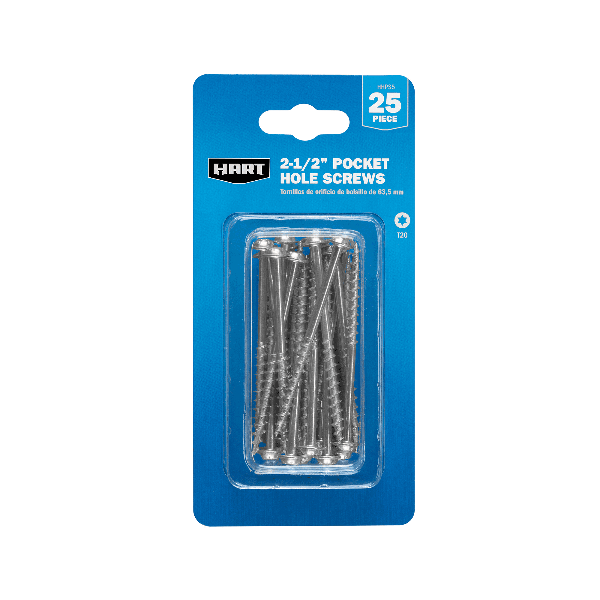 HART 2 1 2 inch Pocket Hole Screws T20