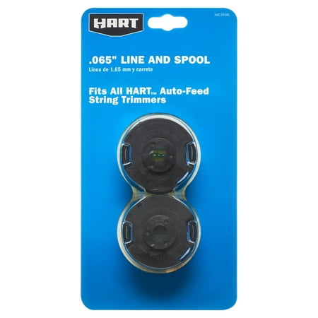 HART 2-Pack .065-inch Pre-Wound Cordless Trimmer Spools