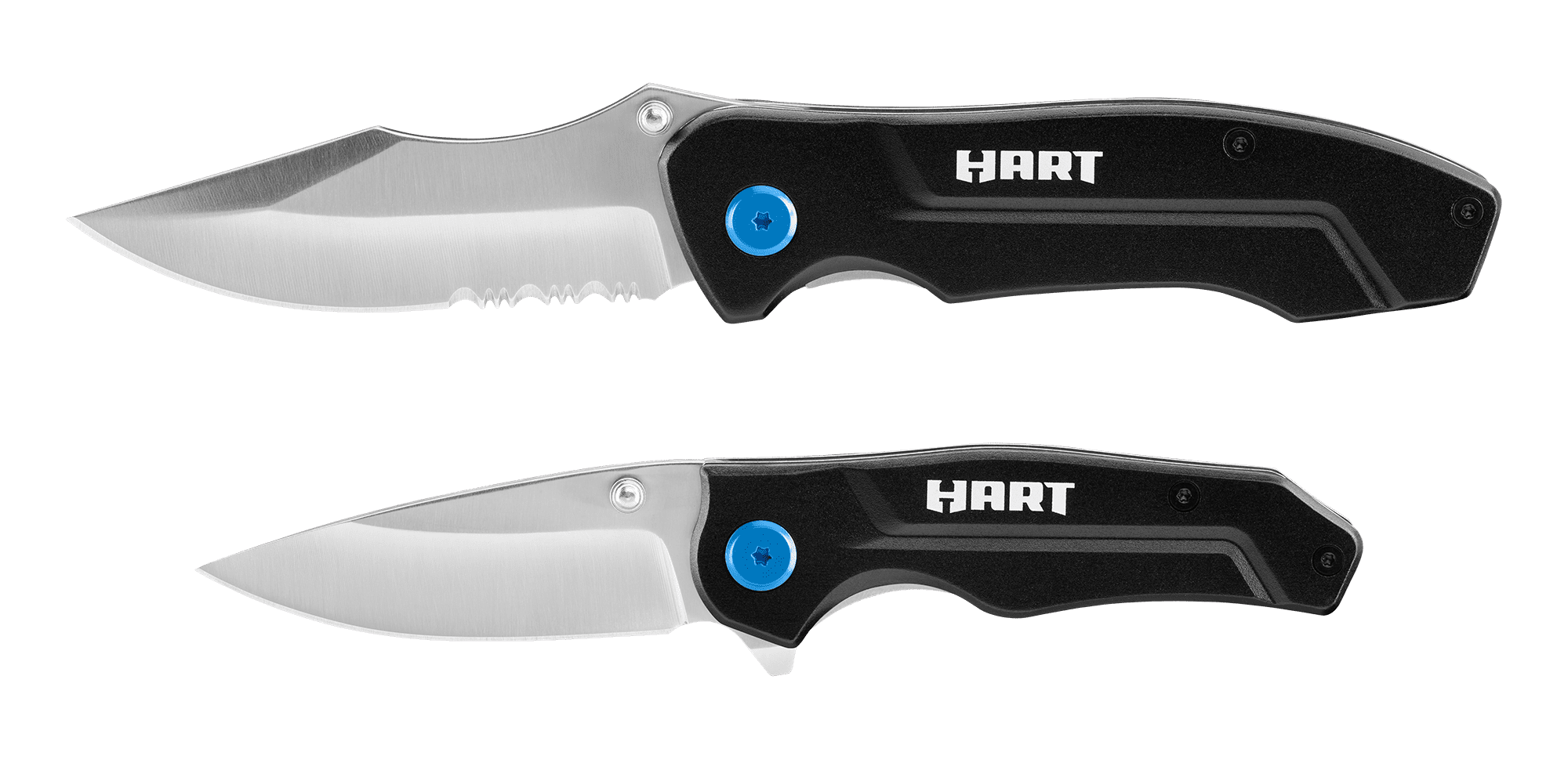 HART 2-Piece Folding Pocket Knife Combo