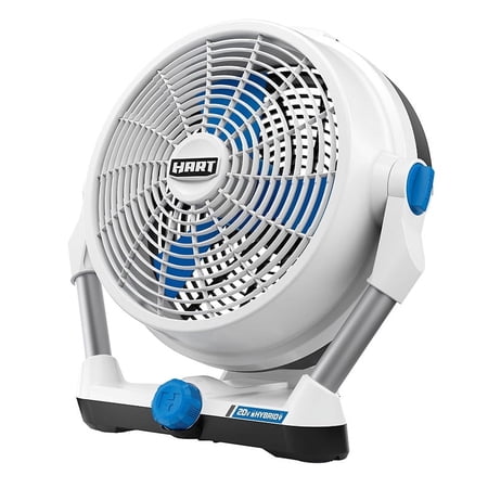 HART 20-Volt 12-inch Hybrid Fan (Battery Not Included)