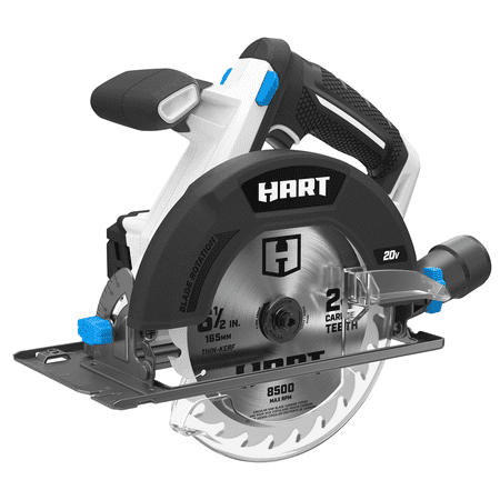 HART 20-VOLT 6-1/2-INCH BATTERY-POWERED CIRCULAR SAW (BATTERY NOT...