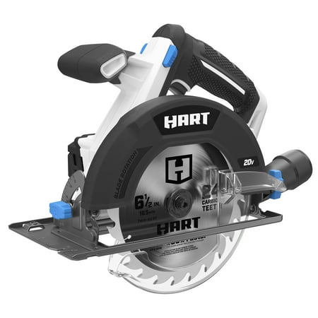 HART 20-Volt 6 1/2-inch Cordless Circular Saw Kit (1) 20-Volt 4.0Ah Lithium-Ion Battery