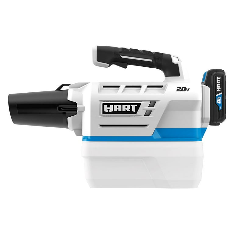 HART 20 Volt Battery Powered Fogger Kit 1 2.0Ah Lithium Ion Battery 1 2 Gallon Capacity Walmart