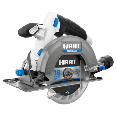 HART 20-Volt Brushless 5-1/2-inch Compact Battery-Powered Circular Saw (Battery Not Included) New Condition