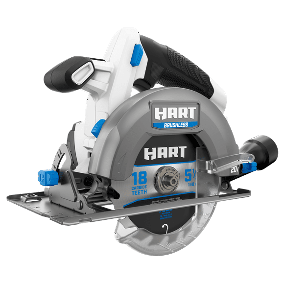HART 20-Volt Brushless 5-1/2-inch Compact Battery-Powered Circular Saw (Battery Not Included) New Condition