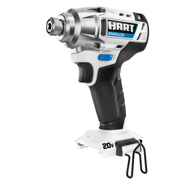 HART 20Volt Brushless Impact Driver, Gen 2 with 4Ah Battery and