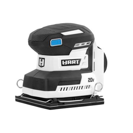 HART 20-Volt Cordless 1/4 Sheet Sander and Dust Bag (Battery Not Included) New Condition