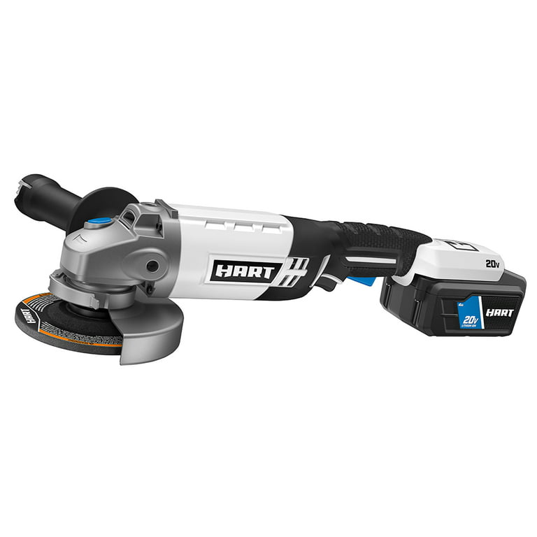 18V Cordless Angle Grinder With 4.0Ah Battery, Charger and