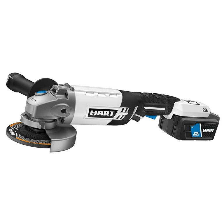 20-Volt MAX Lithium Ion Cordless 4-1/2 in. Grinder (Tool-Only) with 20-Volt MAX 4.0Ah Battery 20-Volt MAX Lithium Ion Cordless 4-1/2 in. Grinder (Tool-Only) with 20-Volt MAX 4.0Ah Battery