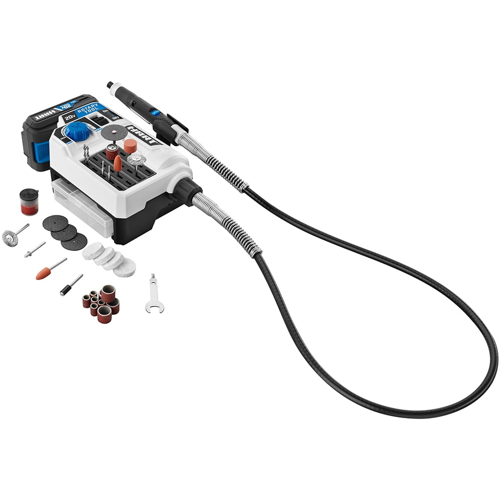 HART 20 Volt Cordless Rotary Tool 1 1.5Ah Lithium Ion Battery Walmart