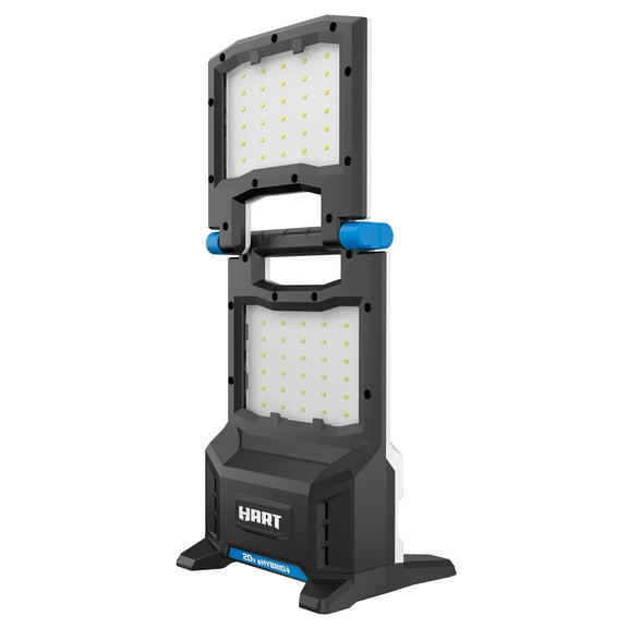 HART 20-Volt Hybrid LED Panel Light, 2,000 Lumens, (Battery Not Included)