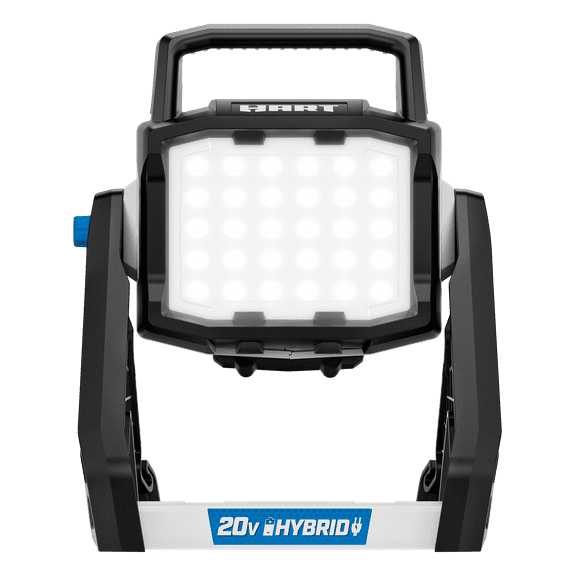 HART 20-Volt Hybrid LED Site Light, 1,800 Lumens (Battery Not Included)