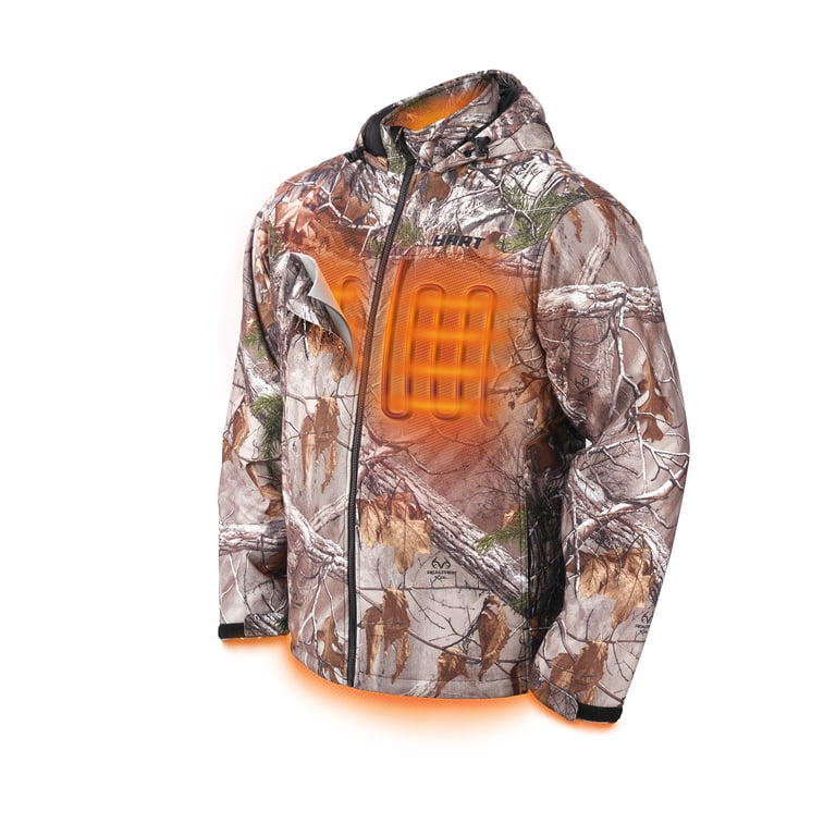 HART 20-Volt Men's Heated Medium-Duty Jacket Kit, Realtree Xtra