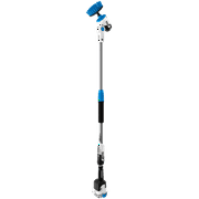 HART 20-Volt Telescoping Scrubber Kit, (1) 1.5Ah Lithium-Ion Battery, Medium Bristle Cleaning Brush