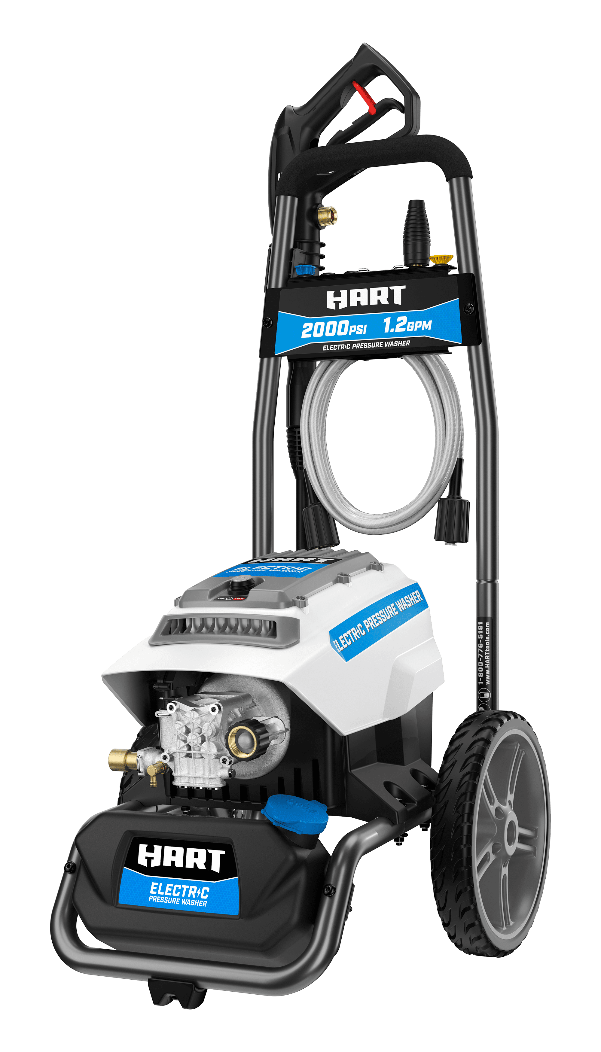 FATFOX Electric High Pressure Washer 3500 Psi and 2.5 GPM with 25ft  Hose/16ft Power Cord,Making It Perfect for Cleaning Cars, Fences, Pool,  Patios. 