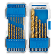 thumbnail image 1 of HART 21-Piece Titanium Drill Bit Set with Protective Storage Case, 1 of 12