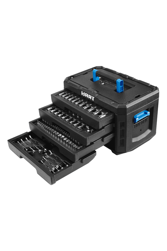 215-Piece Mechanics Tool Set, Multiple Drive, Chrome Finish