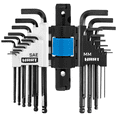 thumbnail image 1 of HART 22-Piece Ball End Hex Key Set and Handle SAE and MM, 1 of 7