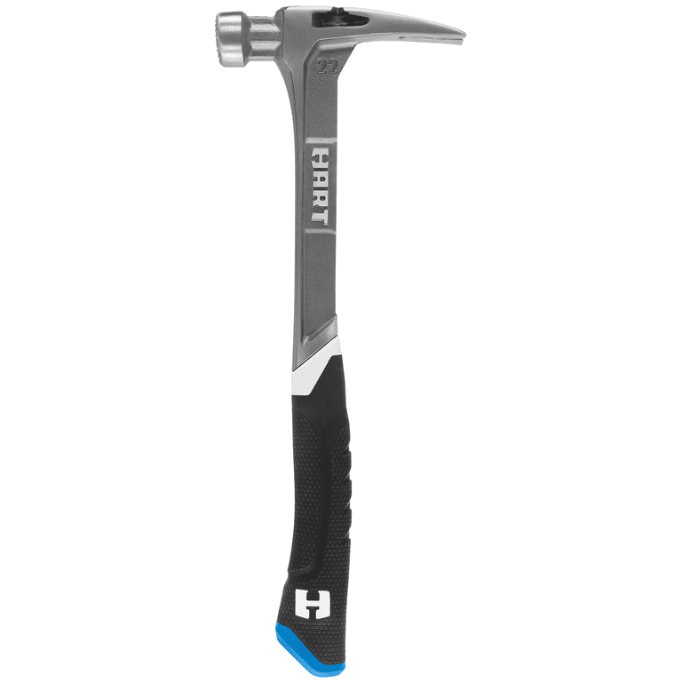 HART 22oz Steel Hammer, Rip Claw, Magnetic Nail Starter