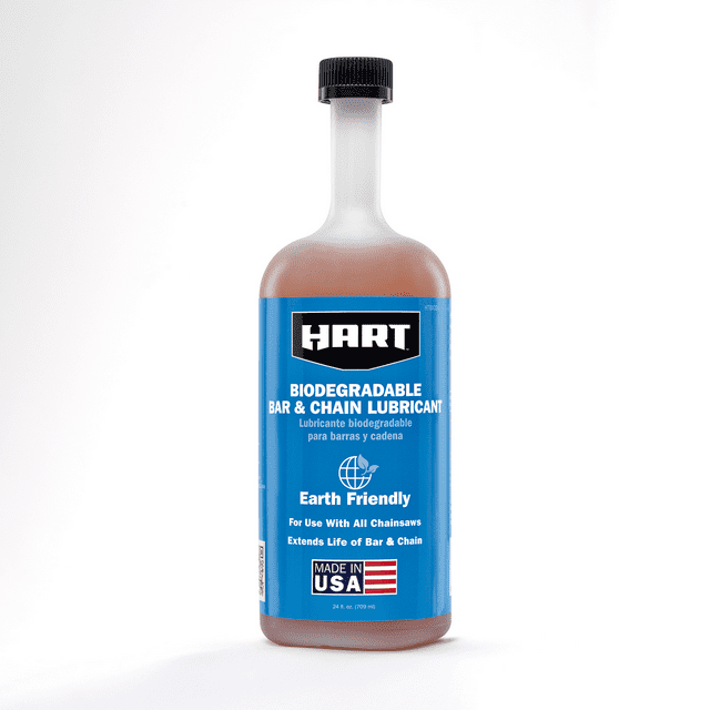 HART 24 oz Premium Biodegradable Chainsaws Bar & Chain Oil for Chainsaws, HTBI024