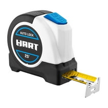 HART 25' Auto-Lock Tape Measure, 0.86lbs