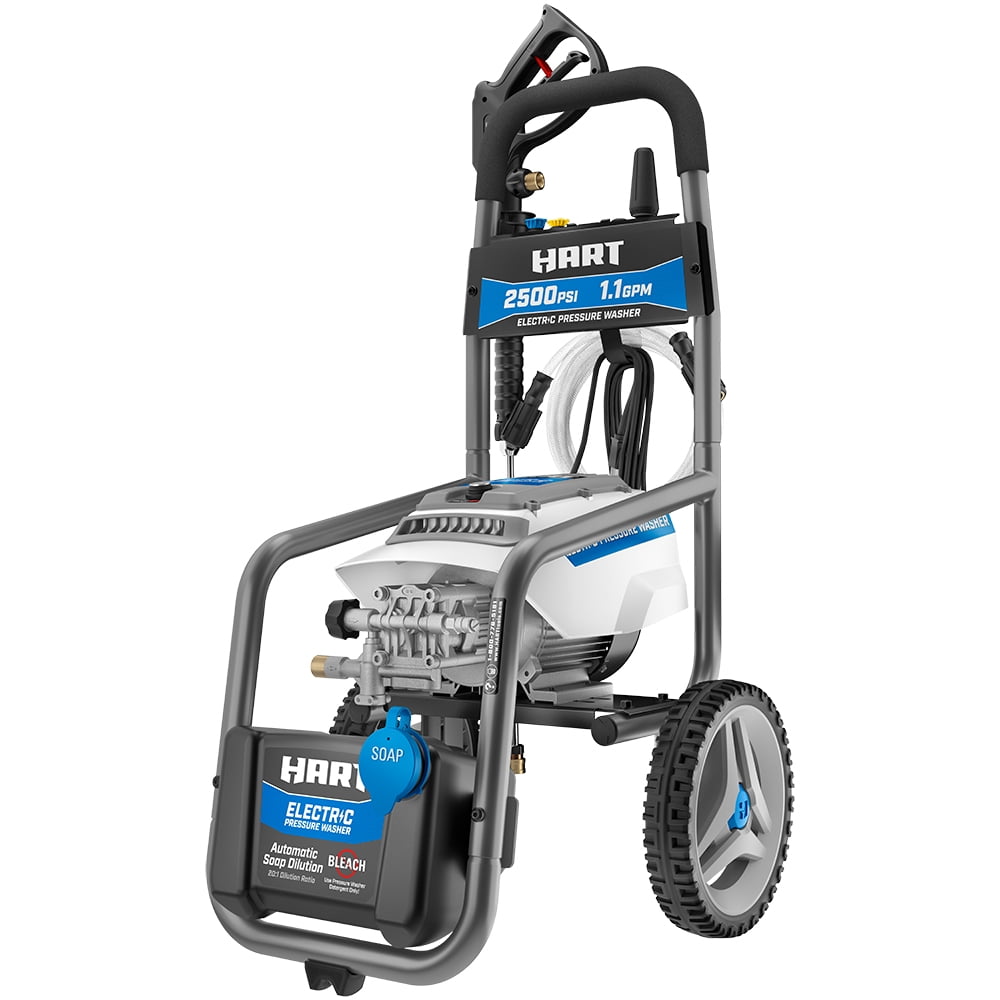 HART 2500 PSI at 1.1 GPM Brushless Electric Pressure Washer