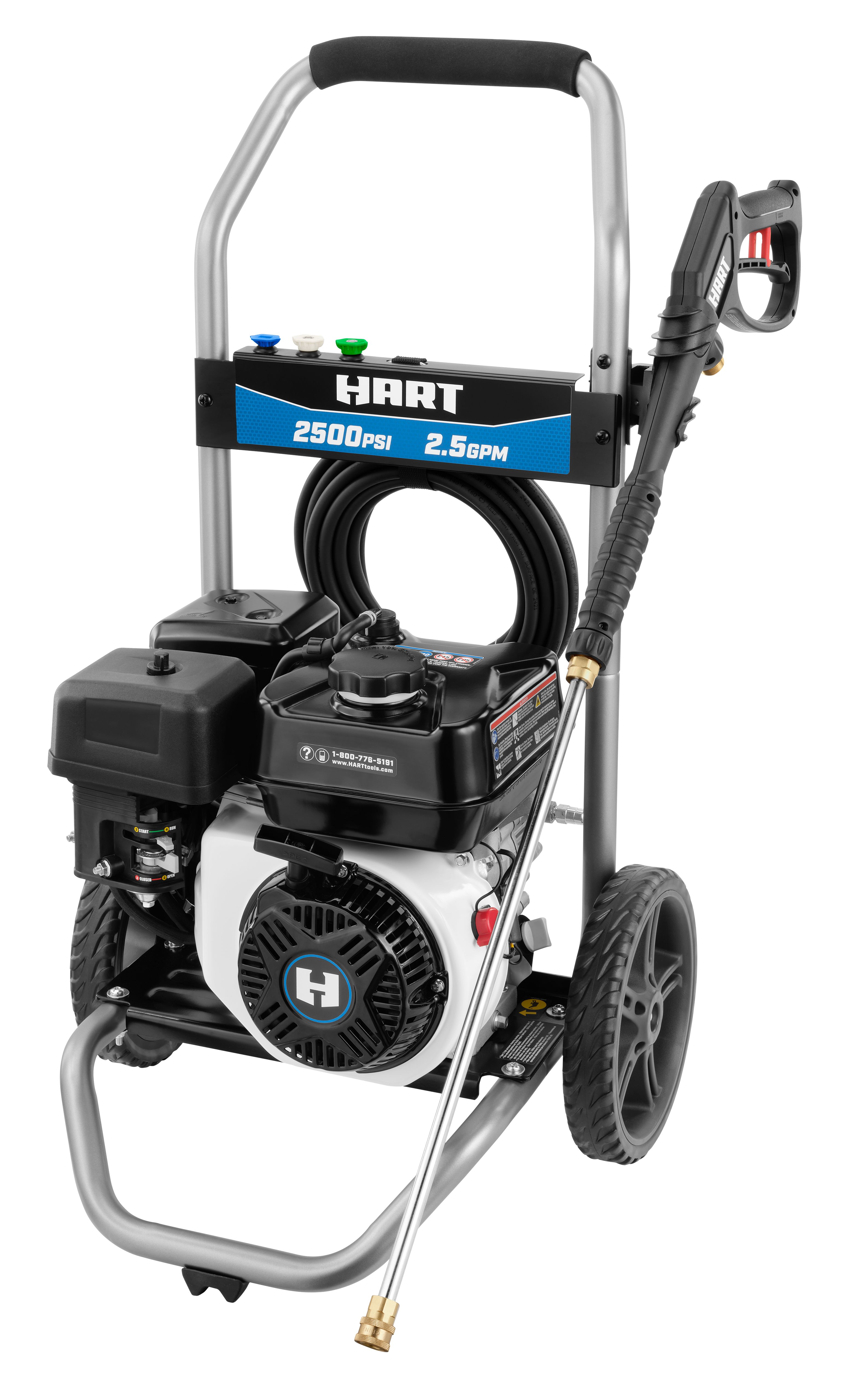 HART 2500PSI 2.5 GPM 212CC COLD WATER GAS...