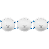 HART 3-Pack Performance Respirator Mask, Adjustable Nose Bridge