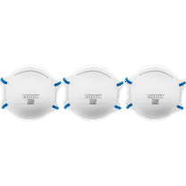 HART 3-Pack Respirator Mask, Adjustable Nose Bridge