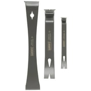 HART 3-Piece Pry Bar Set, Fully Forged Steel, Beveled Nail Pull