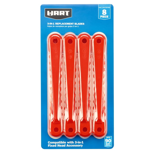 Hart Box Blade HART 3-in-1 Replacement Blades for 3-in-1 Fixed Head - Walmart Business ...
