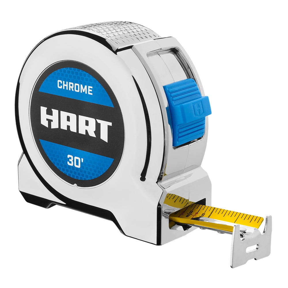 HART 30-Foot Chrome Tape Measure